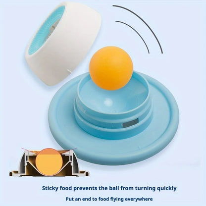 Dual-Action Pet Licking Station