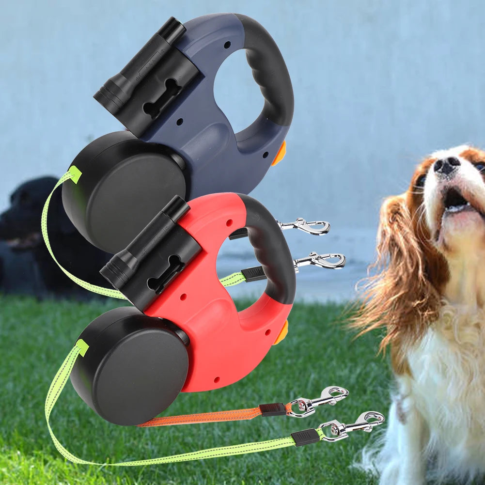 Tangle-Free Dual Dog Leash