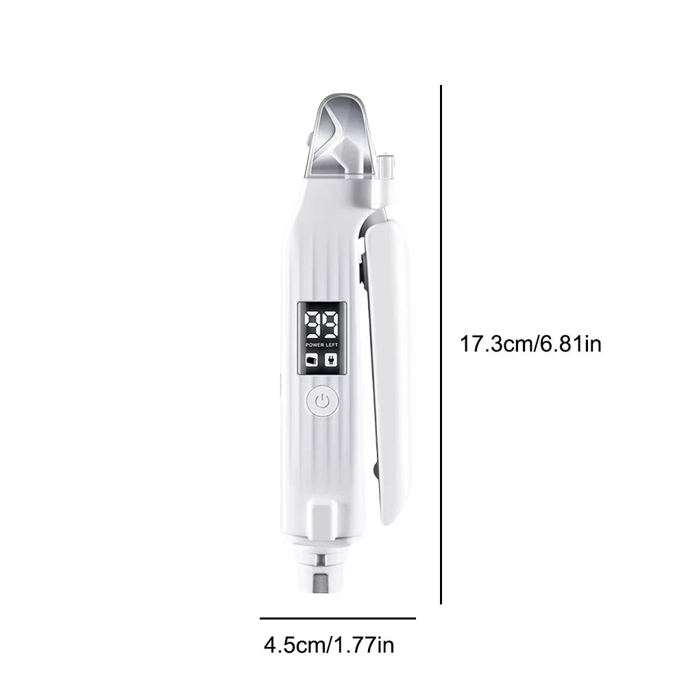 2-in-1 Dog Nail Clipper Grinder with LED Light